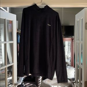 Blue black reebok pullover
